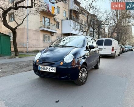Синий Дэу Матиз, объемом двигателя 0.8 л и пробегом 62 тыс. км за 1300 $, фото 1 на Automoto.ua