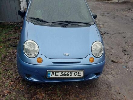 Синий Дэу Матиз, объемом двигателя 0.8 л и пробегом 119 тыс. км за 2300 $, фото 1 на Automoto.ua