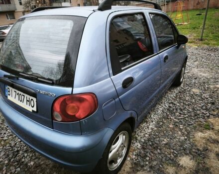 Синий Дэу Матиз, объемом двигателя 0.8 л и пробегом 96 тыс. км за 1986 $, фото 1 на Automoto.ua