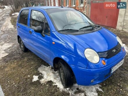 Синій Деу Матіз, об'ємом двигуна 0.8 л та пробігом 120 тис. км за 2999 $, фото 1 на Automoto.ua