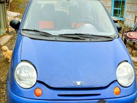 Синий Дэу Матиз, объемом двигателя 8 л и пробегом 211 тыс. км за 1066 $, фото 1 на Automoto.ua