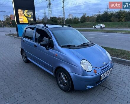 Синий Дэу Матиз, объемом двигателя 1 л и пробегом 130 тыс. км за 1300 $, фото 1 на Automoto.ua