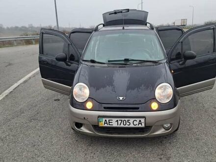 Синий Дэу Матиз, объемом двигателя 1 л и пробегом 129 тыс. км за 2500 $, фото 1 на Automoto.ua