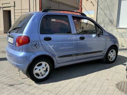 Синий Дэу Матиз, объемом двигателя 0.8 л и пробегом 73 тыс. км за 3200 $, фото 1 на Automoto.ua