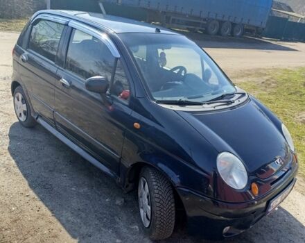 Синій Деу Матіз, об'ємом двигуна 1 л та пробігом 200 тис. км за 1300 $, фото 1 на Automoto.ua