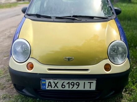 Деу Матіз 2007 у Мерефа на Automoto.ua Синій Деу Матіз, об'ємом двигуна 0.8 л та пробігом 113 тис. км за 2200 $, фото 1 на Automoto.ua