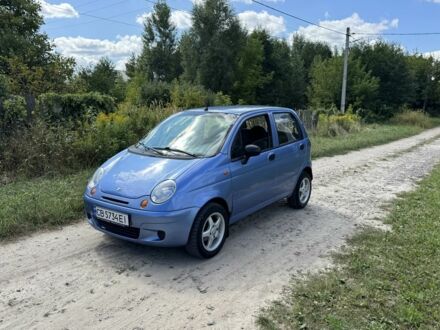 Синий Дэу Матиз, объемом двигателя 0.8 л и пробегом 150 тыс. км за 1504 $, фото 1 на Automoto.ua