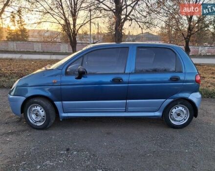 Синій Деу Матіз, об'ємом двигуна 1 л та пробігом 173 тис. км за 2450 $, фото 1 на Automoto.ua