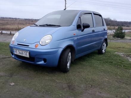 Синий Дэу Матиз, объемом двигателя 8 л и пробегом 119 тыс. км за 2300 $, фото 1 на Automoto.ua