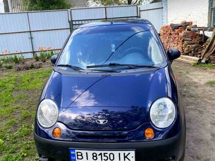 Синий Дэу Матиз, объемом двигателя 0.8 л и пробегом 0 тыс. км за 1750 $, фото 1 на Automoto.ua