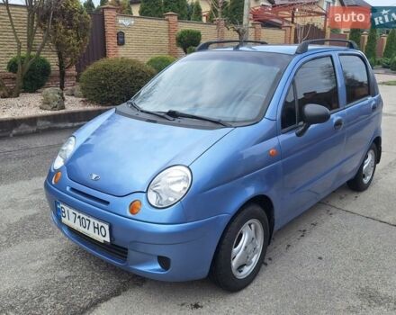 Синий Дэу Матиз, объемом двигателя 0.8 л и пробегом 79 тыс. км за 2900 $, фото 1 на Automoto.ua