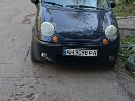 Синий Дэу Матиз, объемом двигателя 1 л и пробегом 160 тыс. км за 785 $, фото 1 на Automoto.ua