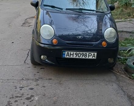 Синій Деу Матіз, об'ємом двигуна 1 л та пробігом 160 тис. км за 784 $, фото 1 на Automoto.ua