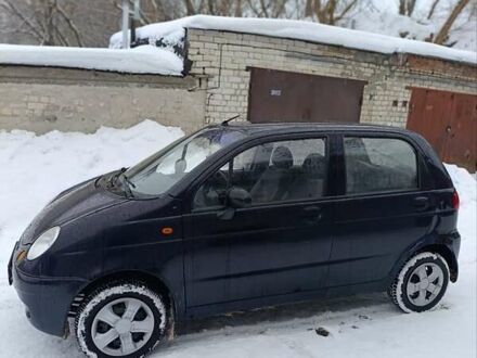 Синий Дэу Матиз, объемом двигателя 0.8 л и пробегом 167 тыс. км за 1400 $, фото 1 на Automoto.ua
