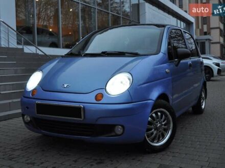 Синий Дэу Матиз, объемом двигателя 0.8 л и пробегом 167 тыс. км за 2700 $, фото 1 на Automoto.ua