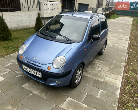 Синий Дэу Матиз, объемом двигателя 0.8 л и пробегом 56 тыс. км за 2150 $, фото 1 на Automoto.ua