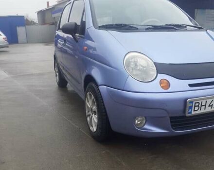 Синий Дэу Матиз, объемом двигателя 0.8 л и пробегом 167 тыс. км за 2650 $, фото 1 на Automoto.ua