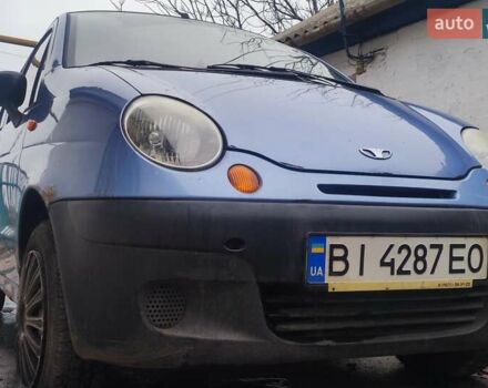 Синій Деу Матіз, об'ємом двигуна 0.8 л та пробігом 10 тис. км за 2200 $, фото 1 на Automoto.ua