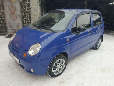 Синий Дэу Матиз, объемом двигателя 0 л и пробегом 105 тыс. км за 1400 $, фото 1 на Automoto.ua