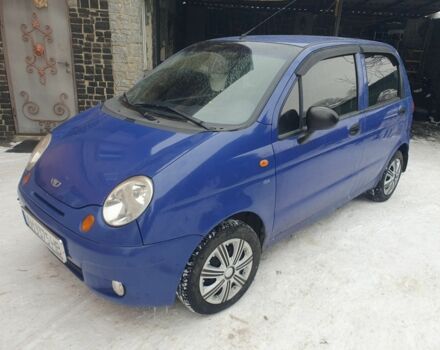 Синий Дэу Матиз, объемом двигателя 0 л и пробегом 105 тыс. км за 1400 $, фото 1 на Automoto.ua