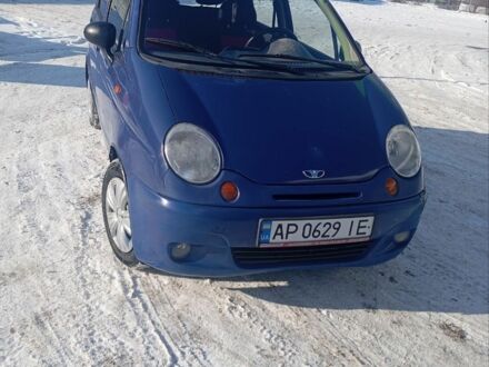 Синий Дэу Матиз, объемом двигателя 0.8 л и пробегом 150 тыс. км за 1272 $, фото 1 на Automoto.ua