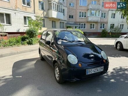 Синий Дэу Матиз, объемом двигателя 0.8 л и пробегом 209 тыс. км за 1200 $, фото 1 на Automoto.ua