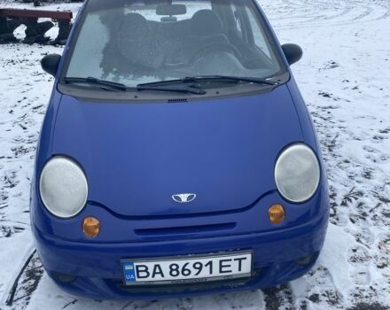Синій Деу Матіз, об'ємом двигуна 0.8 л та пробігом 130 тис. км за 1000 $, фото 1 на Automoto.ua