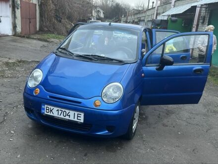 Синій Деу Матіз, об'ємом двигуна 0.8 л та пробігом 122 тис. км за 2350 $, фото 1 на Automoto.ua