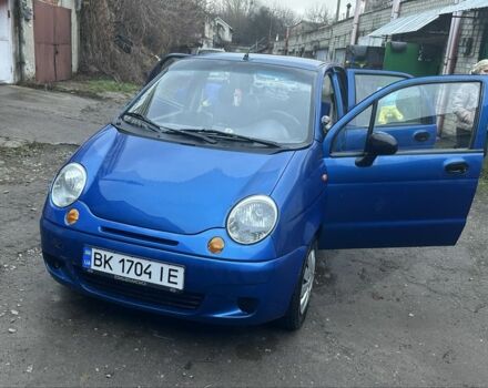 Синій Деу Матіз, об'ємом двигуна 0.8 л та пробігом 122 тис. км за 2350 $, фото 1 на Automoto.ua