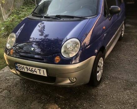 Синий Дэу Матиз, объемом двигателя 1 л и пробегом 140 тыс. км за 2500 $, фото 1 на Automoto.ua