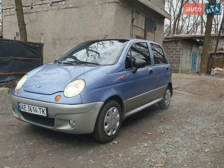 Деу Матіз 2007 у Новомосковске на Automoto.ua Синій Деу Матіз, об'ємом двигуна 1 л та пробігом 153 тис. км за 2500 $, фото 1 на Automoto.ua