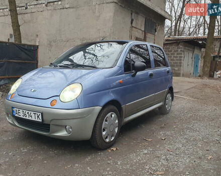 Синий Дэу Матиз, объемом двигателя 1 л и пробегом 153 тыс. км за 2500 $, фото 1 на Automoto.ua