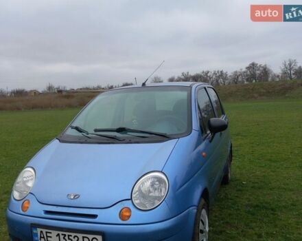 Синий Дэу Матиз, объемом двигателя 0.8 л и пробегом 93 тыс. км за 2600 $, фото 1 на Automoto.ua