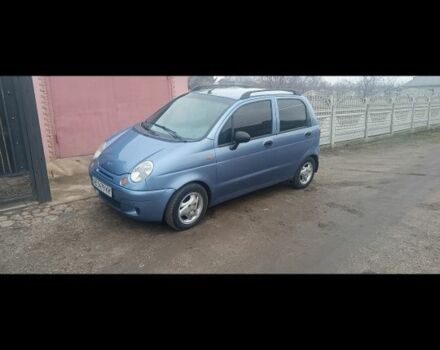 Синий Дэу Матиз, объемом двигателя 8 л и пробегом 156 тыс. км за 2800 $, фото 1 на Automoto.ua