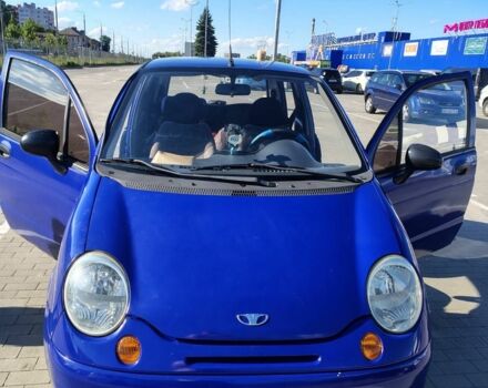 Синій Деу Матіз, об'ємом двигуна 0.8 л та пробігом 188 тис. км за 1499 $, фото 1 на Automoto.ua