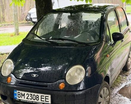 Синий Дэу Матиз, объемом двигателя 0.8 л и пробегом 170 тыс. км за 2100 $, фото 1 на Automoto.ua