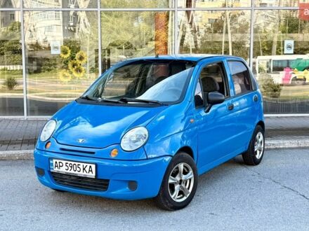 Синій Деу Матіз, об'ємом двигуна 0.8 л та пробігом 184 тис. км за 2200 $, фото 1 на Automoto.ua
