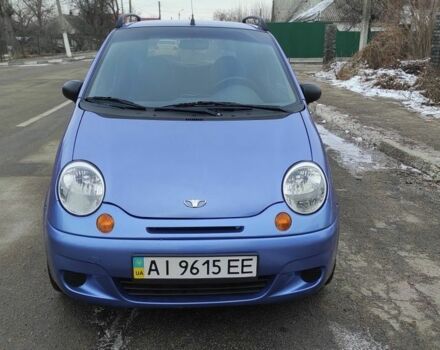 Синий Дэу Матиз, объемом двигателя 0.8 л и пробегом 71 тыс. км за 2500 $, фото 1 на Automoto.ua