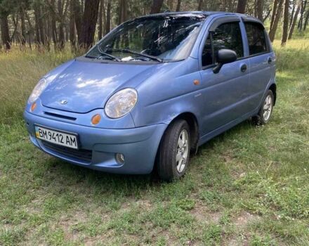 Синий Дэу Матиз, объемом двигателя 8 л и пробегом 92 тыс. км за 2500 $, фото 1 на Automoto.ua