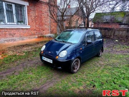 Синій Деу Матіз, об'ємом двигуна 0.8 л та пробігом 106 тис. км за 1650 $, фото 1 на Automoto.ua