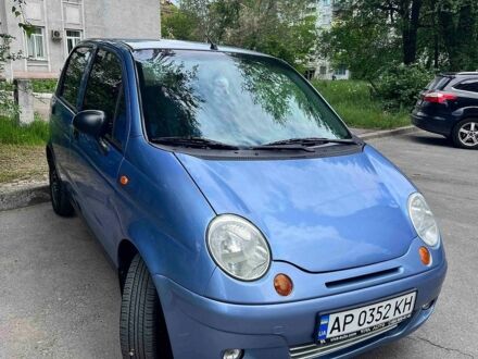 Синій Деу Матіз, об'ємом двигуна 0.8 л та пробігом 155 тис. км за 2100 $, фото 1 на Automoto.ua