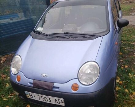 Синій Деу Матіз, об'ємом двигуна 0.8 л та пробігом 237 тис. км за 1500 $, фото 1 на Automoto.ua