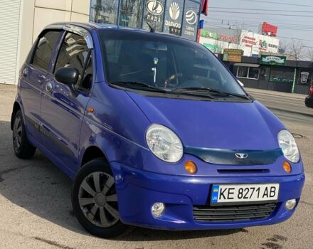 Синий Дэу Матиз, объемом двигателя 0.8 л и пробегом 92 тыс. км за 3200 $, фото 1 на Automoto.ua