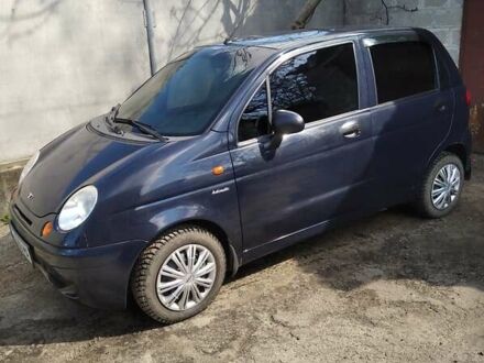 Синий Дэу Матиз, объемом двигателя 0.8 л и пробегом 93 тыс. км за 2800 $, фото 1 на Automoto.ua