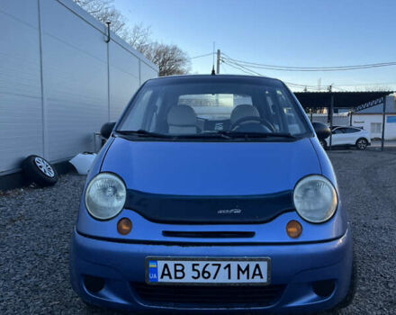 Синий Дэу Матиз, объемом двигателя 0.8 л и пробегом 100 тыс. км за 2600 $, фото 1 на Automoto.ua