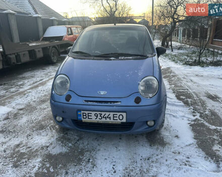Синий Дэу Матиз, объемом двигателя 0.81 л и пробегом 150 тыс. км за 2999 $, фото 1 на Automoto.ua