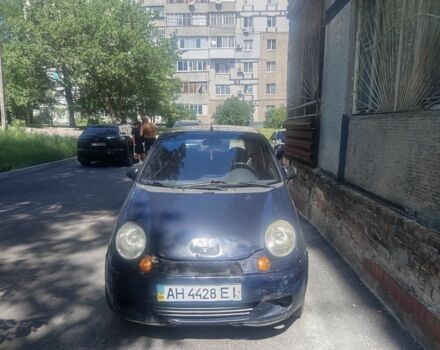 Синій Деу Матіз, об'ємом двигуна 8 л та пробігом 70 тис. км за 702 $, фото 1 на Automoto.ua