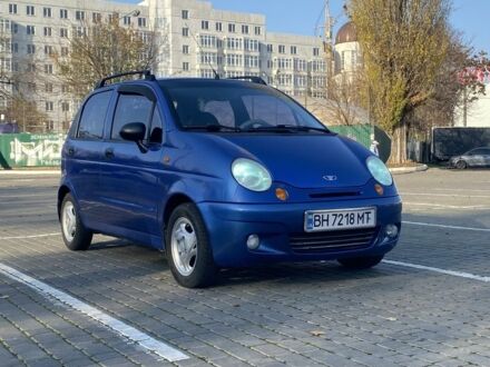 Синий Дэу Матиз, объемом двигателя 0.8 л и пробегом 125 тыс. км за 2999 $, фото 1 на Automoto.ua