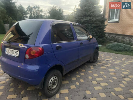 Синій Деу Матіз, об'ємом двигуна 0.8 л та пробігом 150 тис. км за 1900 $, фото 1 на Automoto.ua
