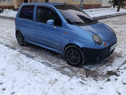 Синий Дэу Матиз, объемом двигателя 1 л и пробегом 180 тыс. км за 1550 $, фото 1 на Automoto.ua